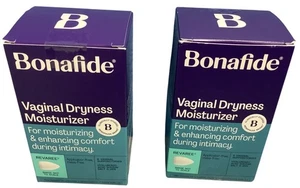 2 Schachteln (je 5) - Bonafide Feuchtigkeitscreme für vaginale Trockenheit Ablaufdatum 06/2028 - Bild 1 von 4