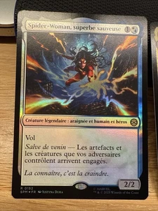 MTG SPM — Spider-Woman Stunning Savior FOIL FR — NM French - Bild 1 von 1