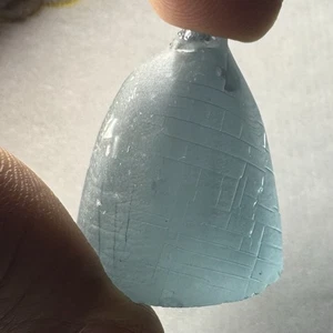 24 GRAM SWISS BLUE SPINEL #106 ROUGH GEMSTONE LAB CREATED - Picture 1 of 6