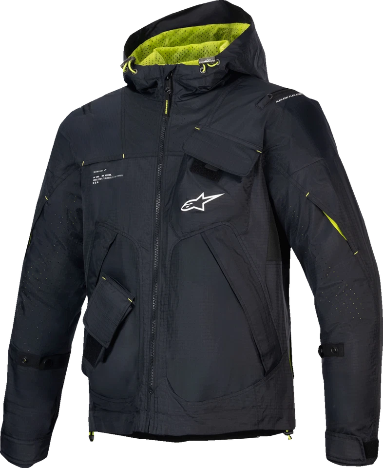 Alpinestars Mogress Air Jacket - Black/Lime Punch/White - 2XL 33016251484-XXL