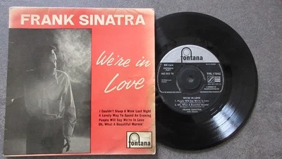 Frank Sinatra We're in Love 4-Track EP 1958 **EX- /VG+** - Image 1 of 2