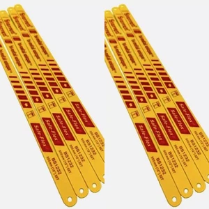 10 x Starrett Bi-Metall einzigartige Safe-Flex Bügelsägeblätter 300 mm 12" x 32 tpi - Bild 1 von 2