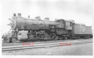 25EE300J RP 1948 C&NW CHICAGO & NORTH WESTERN RAILROAD 2-8-2 LOCO #2434 PROVISO - Picture 1 of 1