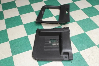 08-16 F350 Super Cab Black Rear Driver Side Left LH Interior Door Trim Panel OE - Image 1 of 4