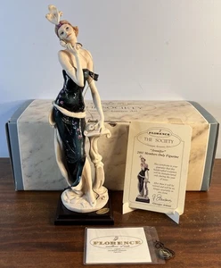 Florence Giuseppe Armani Society Jennifer Frau Italien Kunst Figur Statue 1301C - Bild 1 von 14