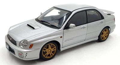 Autoart 1/18 Scale Diecast DC19923B - Subaru Impreza New Age STi - Silver - Image 1 of 4