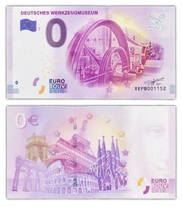 DEUTSCHES WERKZEUGMUSEUM - 2017 - Billet Touristique 0 euro souvenir - Neuf UNC - Foto 1 di 1