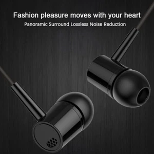 Headset 3.5mm Earbuds High Quality In-ear For Phone Computer Headphone With -yp - Zdjęcie 1 z 12