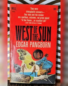 West of the Sun by Edgar Pangborn - 1966 - 1st Dell Printing Vintage Paperback - Bild 1 von 4