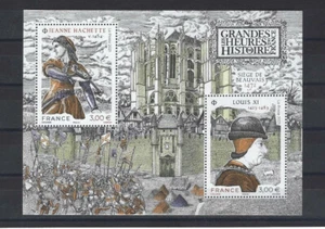 BLOCK F5540 NEU XX - DIE GROSSEN STUNDEN DER GESCHICHTE JEANNE HACHETTE - LOUIS XI - Bild 1 von 1