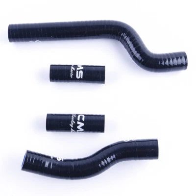 Black Silicone Radiator Coolant Hose For 2002-2020 Yamaha YZ250 2016-2019 YZ250X - Image 1 of 4