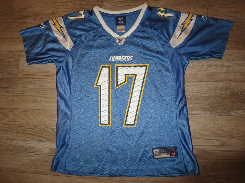 Philip Rivers #17 Los Angeles Chargers Reebok NFL Jersey Women's M Medium - Image 1 of 2
