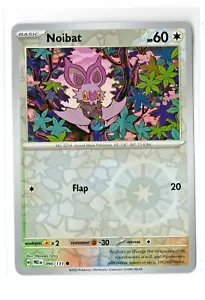 Pokémon TCG Noibat 090/131 Reverse Holo Sv: Prismatic Evolutions Pack Fresh - NM - Picture 1 of 2