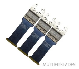3 lame bi-metallo multiutensile extra lunghe a sgancio rapido - per Rockwell Sonicrafter - Foto 1 di 1