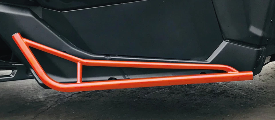 0530-1450 MOOSE RACING Nerf Bars Red - CAN-AM 2-Seater Foto 1 de 2