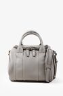 Alexander Wang Grey Leather Rocco Mini Duffle Bag