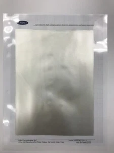 Polyvinylidene Fluoride PVDF Piezoelectric Film 100 um thick, Silver Electrode - Picture 1 of 6