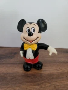 "Alcancía Mickey Mouse vintage de Walt Disney Productions hecha en Hong Kong 6""" - Imagen 1 de 9