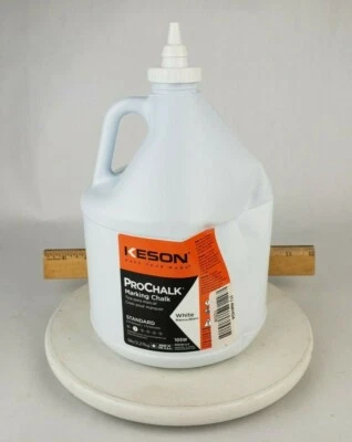 Keson ProChalk Refill 5 lb White Chalk Boxes Parking Lot Layout 105W Marking  - Image 1 of 4