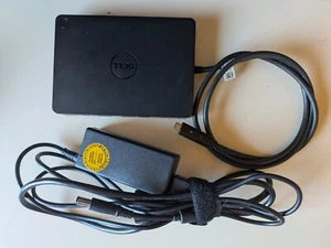 Dell Dock WD15 / Dockingstation / universell / gebraucht / 4k / Adapter - Afbeelding 1 van 7