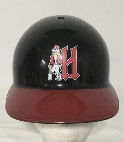 Vtg HARRISBURG SENATORS Baseball Batting Helmet Hard Hat PIRATES EXPOS NATIONALS Cover