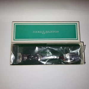 Cuchara infantil Reed & Barton nueva en caja Mickey Mouse 18/8 de acero inoxidable - Imagen 1 de 3