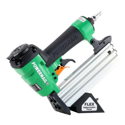 Clavadora neumática Powernail 2000F calibre 20 gatillo tirar L-Cleat para pisos (NUEVA) Foto 1 de 4