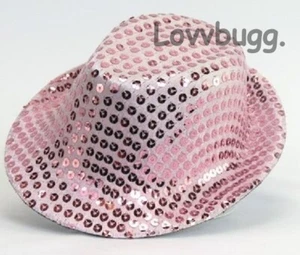 Pink Fedora Hat for American Girl 14" Doll Jazz Dance FREE SHIP ADD-ONS! LovvU! - Picture 1 of 12