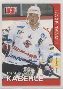 2005-06 OFS Plus ELH Czech Extraliga Jagr Team Frantisek Kaberle #JT08