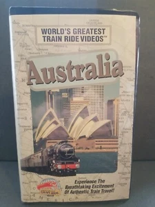 World's Greatest Train Ride Videos Australia (VHS 1995 ClamShell) - Picture 1 of 3