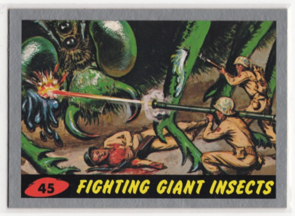 2012 TOPPS MARS ATTACKS HERITAGE 50th Anniversary Silver Parallel Chase Card #45 - Image 1 of 1