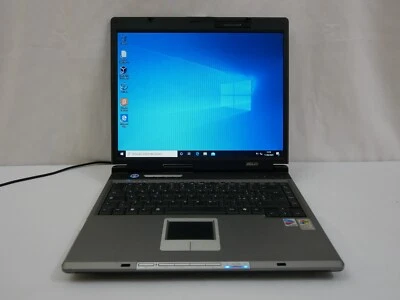 Asus A3E Pentium M 1 GB RAM 60GB HDD Windows 10 - Imagen 1 de 4