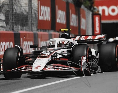 Signed Oliver Bearman Formula 1 Alpha Romeo Autographed 8x10 Photo #5 Original - Image 1 of 2