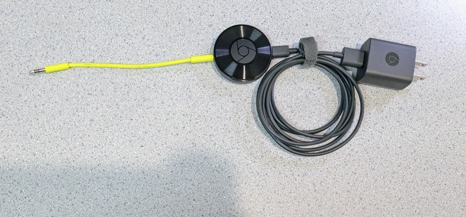 Google Chromecast Audio Media Streamer - Black - Image 1 of 1