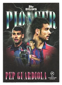 2025 Topps UCC Decades FC Barcelona Pioneer Pep Guardiola - Picture 1 of 2