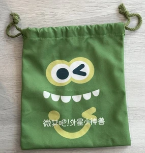 RARE! Japanese Drawstring Holiday Inn Shumeisha Cotton Tote Bag 10 X 12 - Picture 1 of 5