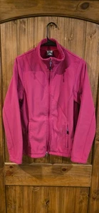 Nike ACG Jacket Womens Medium Pink Full Zip Fleece Lined Softshell Athletic - Picture 1 of 5