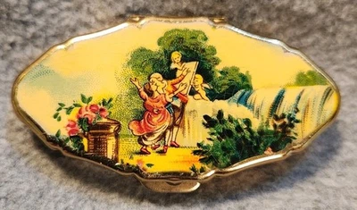 Pastillero Stratton England vintage con pinzas Foto 1 de 4