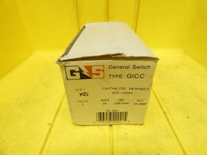Lot of 5 General Switch Circuit Breakers GS-20H new in box with free shipping - Picture 1 of 3