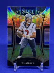 2023 Panini Select C.J. Stroud RC Silver Prizm Rookie Suite Level #438 Texans - Bild 1 von 2