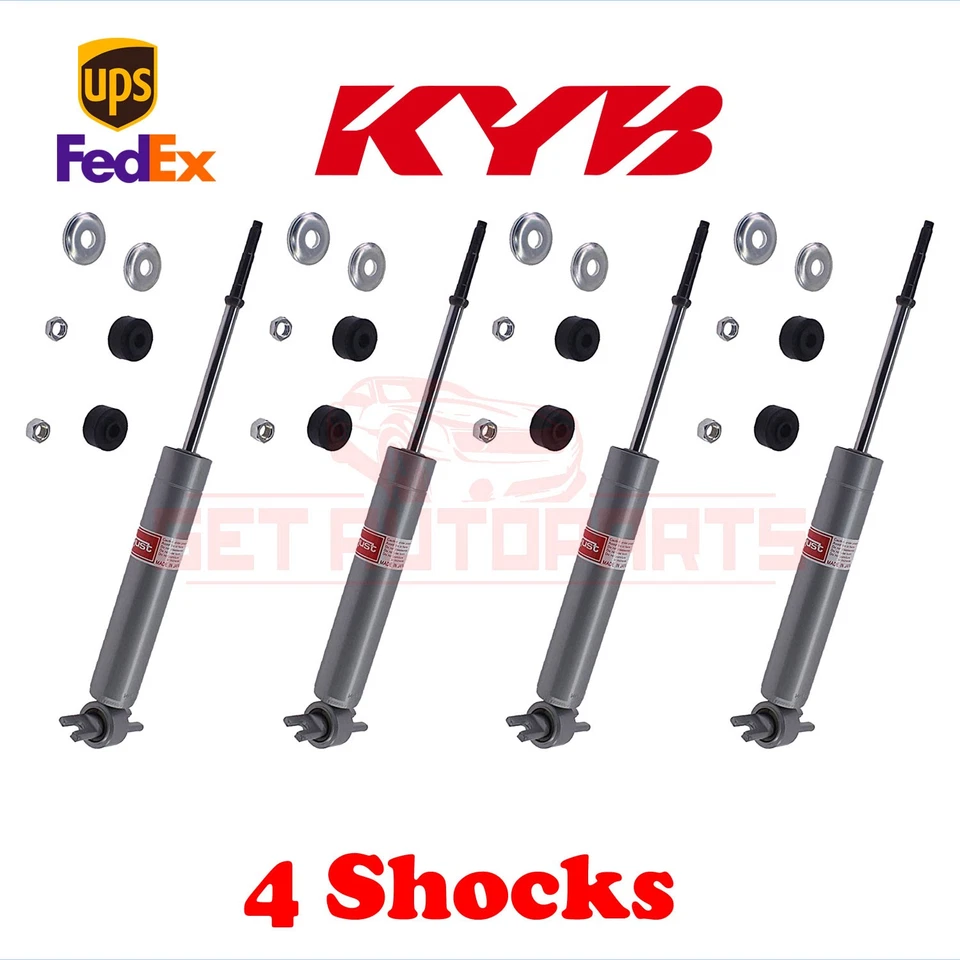 Kit 4 Amortiguadores KYB Gas-A-Just Mon Delanteros y Traseros para Chevrolet Corvair 1960-1964 Foto 1 de 4