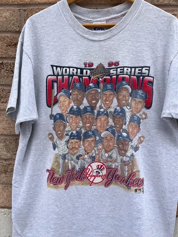 Vintage New York Yankees 1996 World Series Champions MLB T-shirt AN62543 - Image 1 of 1