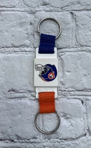 Denver Broncos altes Logo Helm Schlüsselanhänger doppelseitig - Bild 1 von 3