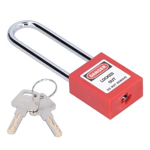 Industrial Safety Padlock 3In Steel Beam Corrosion Resistant Engineering I VA - Afbeelding 1 van 12