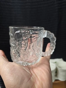 McDonalds Batman Forever Two-Face Tasse / Glas Becher 1995 Vintage - Bild 1 von 7