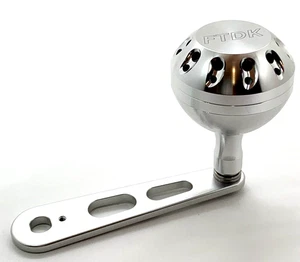 Power Handle F T blank And FTDK 47mm Knob Fit Penn 500 505 112 140 Fishing Reels - Picture 1 of 8