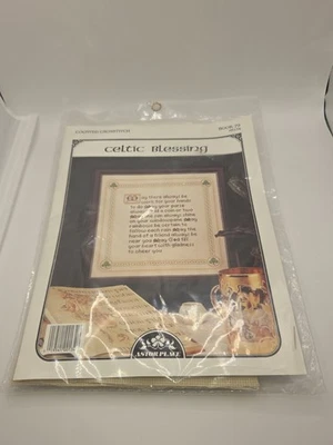 Astor Place Celtic Blessing Counted Cross Stitch Pattern - Image 1 of 4