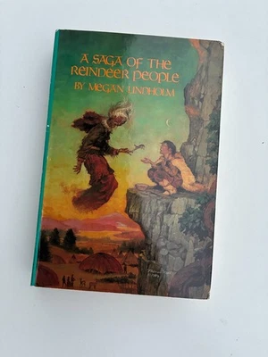 A Saga of the Reindeer People by Megan Lindholm 1988 BCE Hardcover w/Dust Jacket - Image 1 of 4