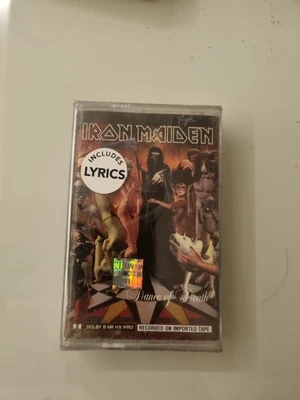 Iron Maiden Dance Of Death INDIA EDITION CASSETTE SEALED Rock Metal Holy Grail - Image 1 of 3