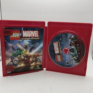 LEGO Marvel Super Heroes (Sony PlayStation 3, 2013) greatest hits no case cover - Picture 1 of 2